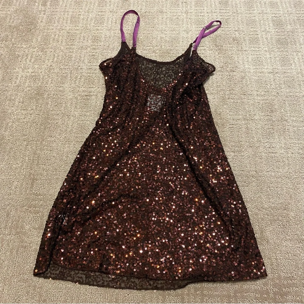 {Intimately Free People} Sequin Slip Dress ~ Size S/P
